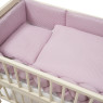 Постельный комплект 6 эл Twins Waffle, lila, фиолетовый