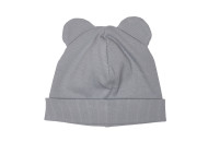 Шапочка Twins Ego с ушками (6-12 мес), grey, серый