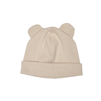 Шапочка Twins Ego с ушками (6-12 мес), beige, бежевый