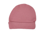 Twins cap for newborns Ego (0-6 months), dirty rose, pink smoke