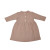 Children's dress Twins bloom 68s (12-18 mon) mocca beige dark