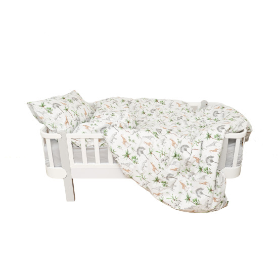 Bed 4 el Twins Safari one and a half grey