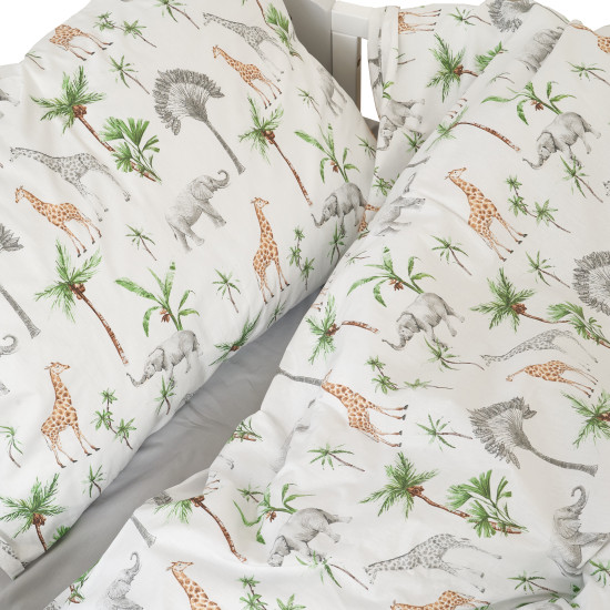 Bed 4 el Twins Safari one and a half grey