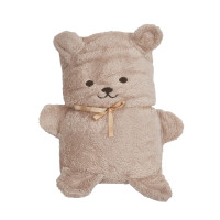 Плед Bebekevi Мишка 90x95, beige, бежевый
