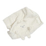 Plaid Bebekevi Bear 90x95, ecru, light beige