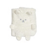 Plaid Bebekevi Bear 90x95, ecru, light beige