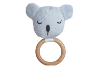 Plush rattle Bebekevi Koala, mavi, blue