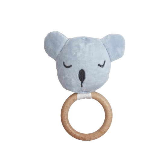 Плюшевая погремушка Bebekevi Koala, mavi, голубой