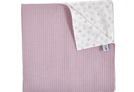 Детский плед Twins Waffle Summer 80x80 пудровый