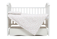 Сменная постель 3 эл Twins Satin Limited Cherry красный/белый