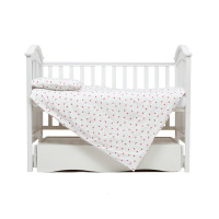 Сменная постель 3 эл Twins Satin Limited Cherry красный/белый