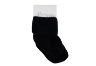 Angora socks 0-3 , black