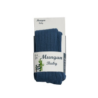 Tights Mungan bambu 0-6 months, dark blue