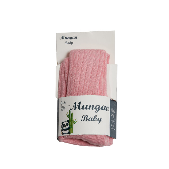 Колготки Mungan bambu 0-6 мес pink, розовый