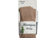 Колготки Mungan bambu 0-6 мес, бежевый