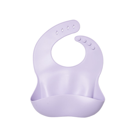 Bib Twins silicone, Lavender