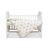 Сменная постель 3 эл Twins Satin Limited Teddy Bears экрю