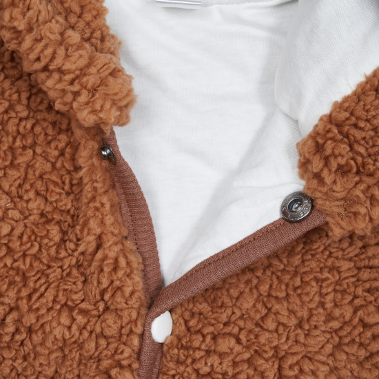 Человечек Twins Teddy 62р коричневый