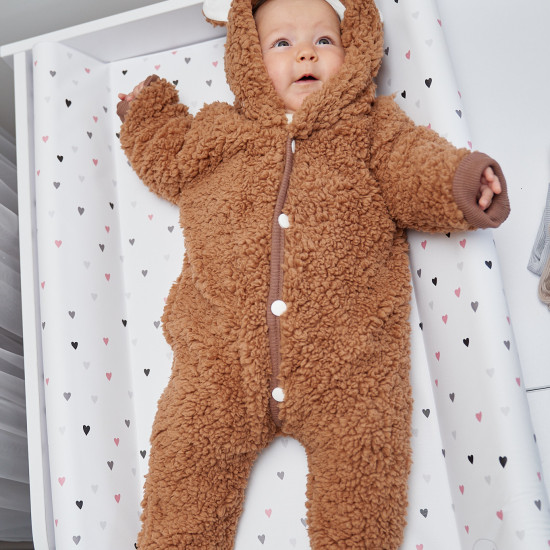 Человечек Twins Teddy 62р коричневый
