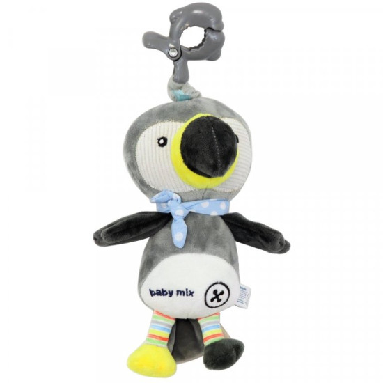 Plush musical pendant Baby Mix Toucan 40080