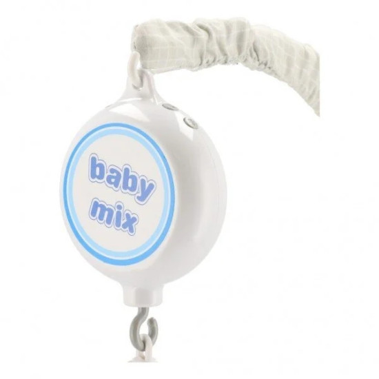 Мобиль Baby Mix плюшевый механический Мишки и кролики