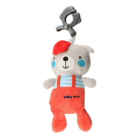 Plush pendant with vibration Baby Mix Bear multicolor