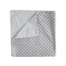 Детский плед Twins Minky Summer 75x80 серый