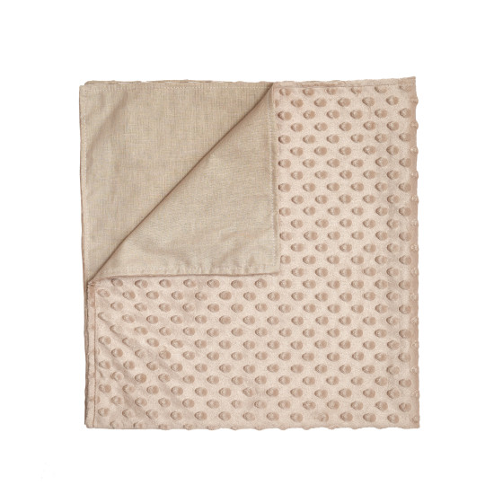 Дитячий плед Twins Minky Summer 75x80 бежевий