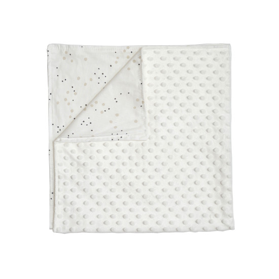 Детский плед Twins Minky Summer 75x80 белый
