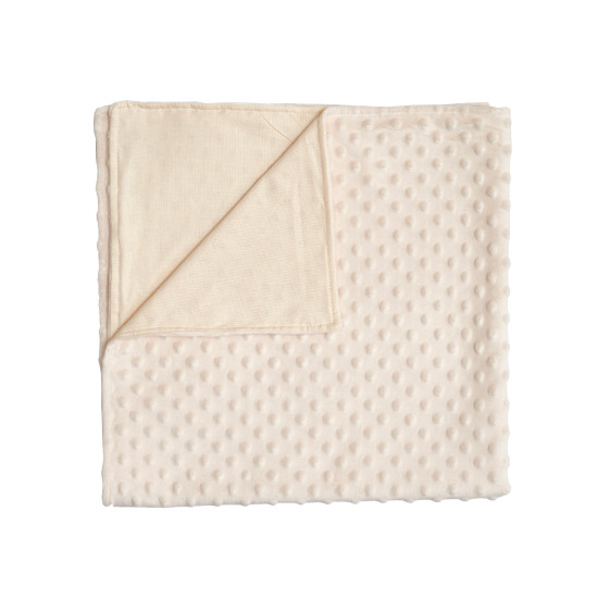 Children's blanket Twins Minky Summer 75x80 ecru
