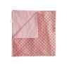 Детский плед Twins Minky Summer 75x80 пудровый розовый