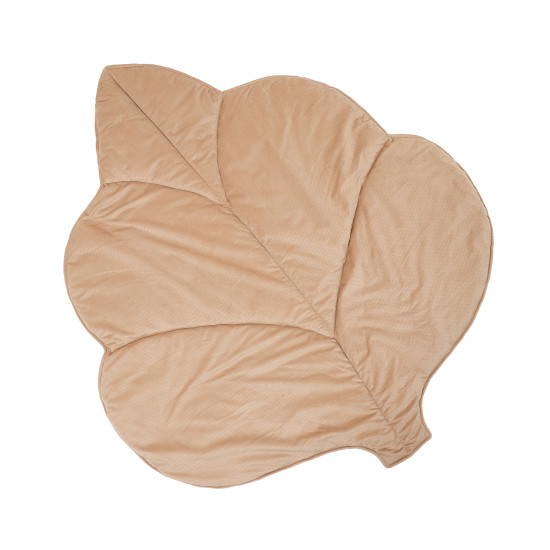 Килимок Twins листочок 100х120 Velvet, Caramel, латте