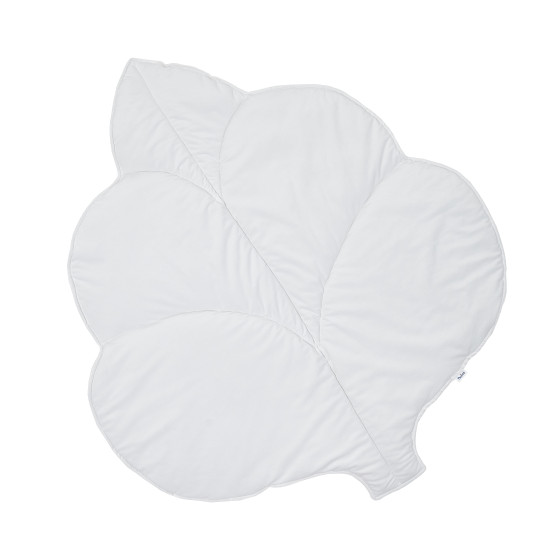 Коврик Twins листик 100х120 Velvet, белый