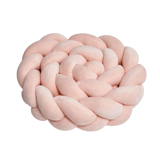 Bumper - pigtail Twins 3-strand 220 cm peach