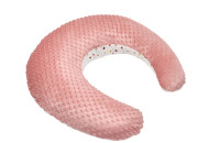 Подушка для беременных Twins Minky, powder pink, пудра