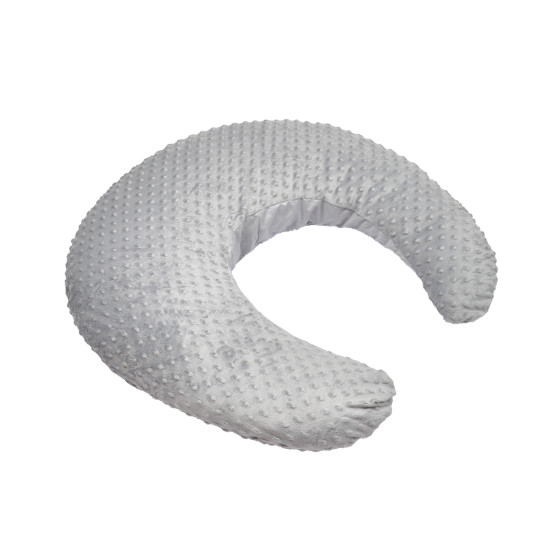 Pregnant pillow Twins Minky, grey