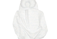 Muslin Blanket and pillow for stroller Twins Bear, Clouds blue, blue