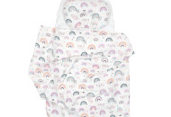 Набор в коляску Twins Bear Муслин, Rainbow, мульцвет