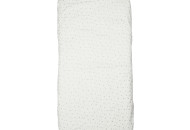 Fitted sheet for children's mattress Twins Dolce Insta 120x60 calico Star silver