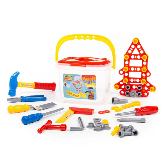 Набор инструментов №1 72 эл (в ведре) 47151