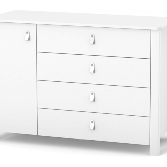 Комод Верес Монако 1200, білий