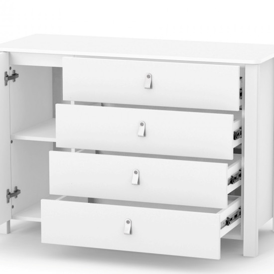 Комод Верес Монако 1200, білий