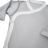 Набор в роддом Twins Ego Organic (боди ползунки шапка), grey, серый, 50р