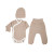 Набор в роддом Twins Ego (3 эл), beige, бежевый, 50