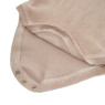 Боди Twins Ego велюр 68р длинный рукав, beige, бежевый