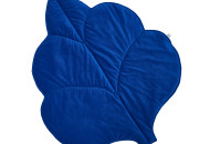 Коврик Twins листик 100х120 Velvet, indigo, синий
