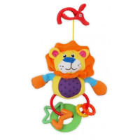 Плюшевая подвеска Baby Mix Лев 14316, микс, мультицвет