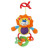 Плюшевая подвеска Baby Mix Лев 14316, микс, мультицвет