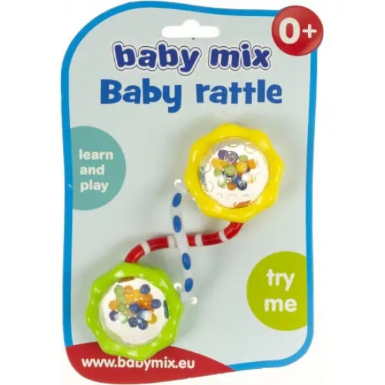 Погремушка пластиковая Baby Mix Спинер 45813, mix, мультицвет