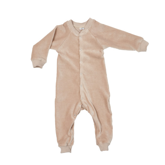 Romper Twins Ego velor 62, beige
